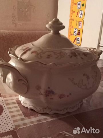 Антиквариат Набор немецкой посуды