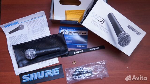 Микрофон shure sm58se (Original Mexico)