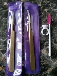 Пинцет для наращивания ресниц