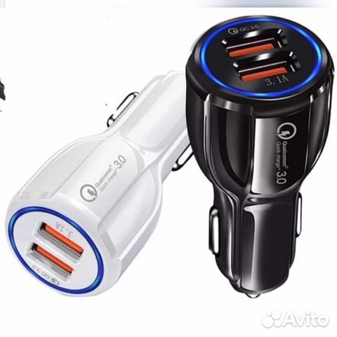 Авто зарядное устройство - быстрая зарядка