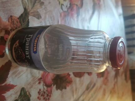 Бутылки стеклянные 1л отгранатового сока, много