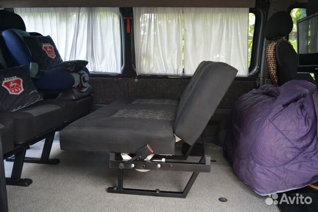 Сделать раскладной диван в микроавтобус своими руками
