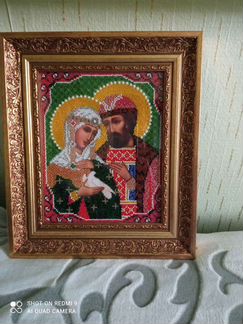 Икона Пётр и Феврония