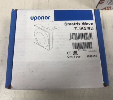 Термостат беспроводной public T-163 Uponor Smatrix