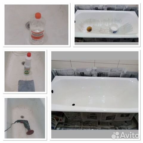 Реставрация ванны наливным акрилом (Опыт 13 лет)