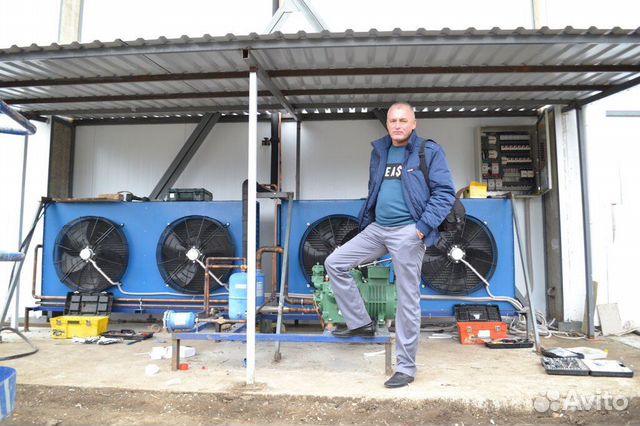 Ремонт холодильных камер, холодильных витрин, шкаф