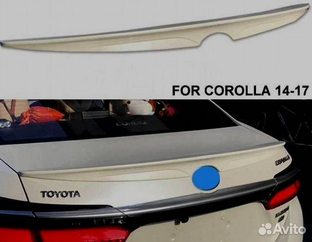 Спойлер (857) Тойота Королла (12-17)