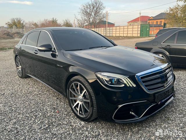 Рестайлинг AMG S63 Mercedes w222