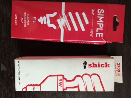 Лампочки энергосберегающие