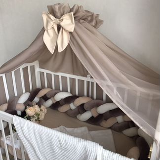 Бортик коса,Балдахин,мобиль,конверт на выписку