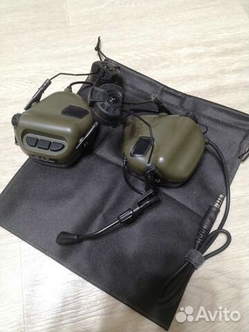 Наушники стрелковые активные новые