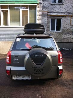 Автобоксы на крышу Ветлан 350 л на Nissan Pulsar