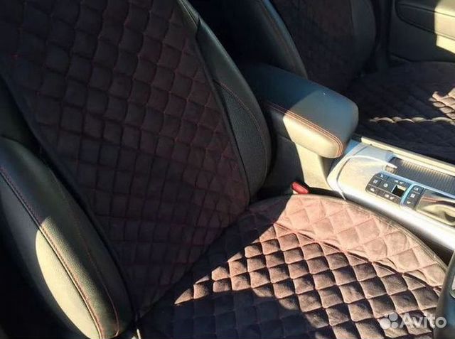 Чехлы на авто накидки на сиденья из Алькантары