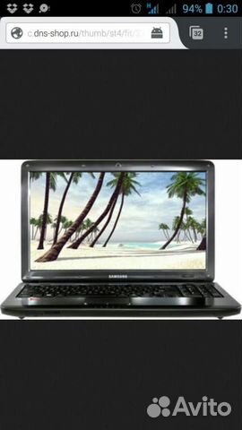 Ноутбук samsung NP-R525 (HD)