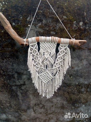 Панно в стиле макраме