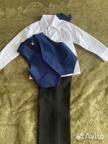 Жилет с брюками