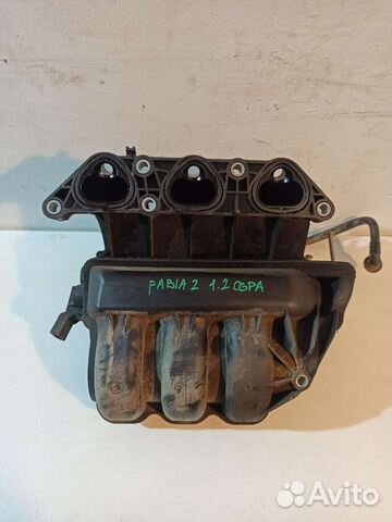 Впускной коллектор Skoda Fabia 2 1.2 cgpa
