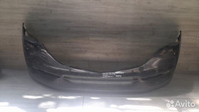 Бампер передний под парктроники и омыватели Mazda