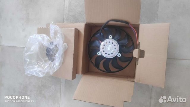 Вентилятор радиатора audi a4 b6