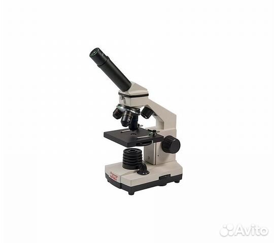 Микроскоп школьный Эврика 40х-1280х с видеоокуляро