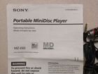 Минидисковый плеер Sony MZ-E60 объявление продам