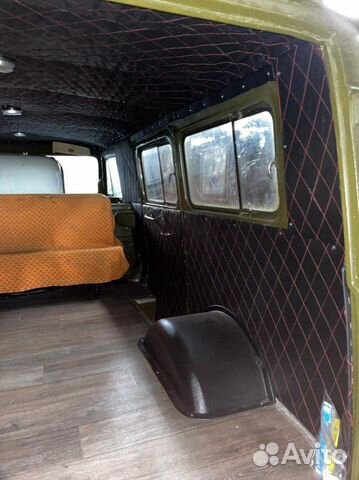 Обивка салона УАЗ 452 Буханка прошивка в ромб