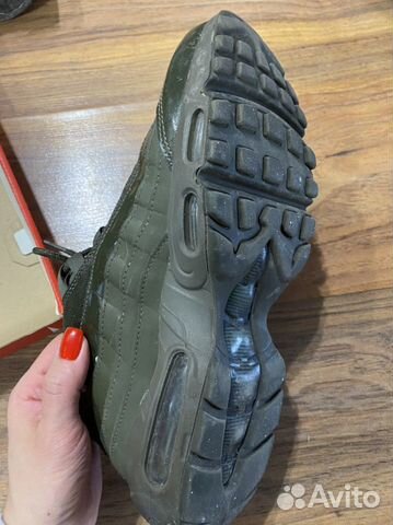 Nike Air Max 95 зеленые, евро 40,5