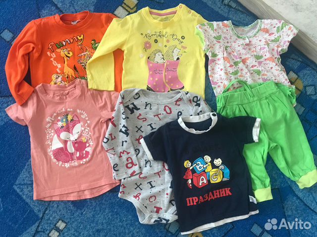 Пакет детских вещей 86-92