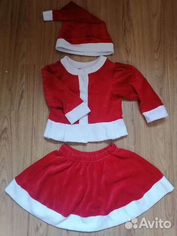 Костюм санты, деда мороза