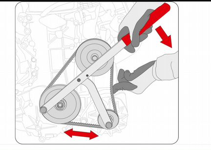 Ключ для шкива