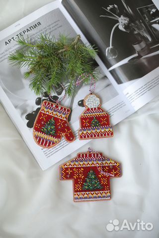 Набор для вышивания бисером на деревянной основе