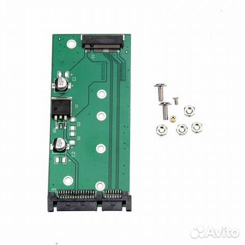 Адаптер от M2 до SATA для просмотра SSD M2