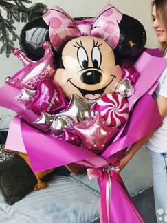 Крафтовые букеты из воздушных шаров