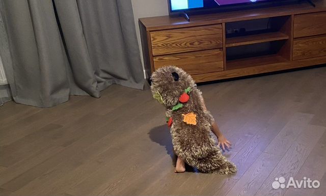 Новогодний костюм ежика