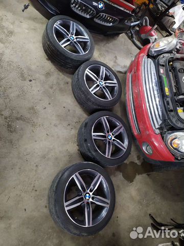 Диски BMW F20 F30 379 стиль с резиной