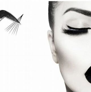 Наращивание ресниц на дому