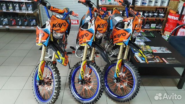 Мотоцикл кроссовый kayo K6-R 250 (NC250SR) FCR