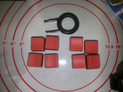 Прорезиненные кнопки для клавиатуры A4Tech