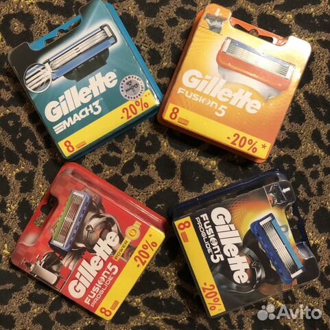 Mach 3 лезвия для бритья кассет к fusion 5