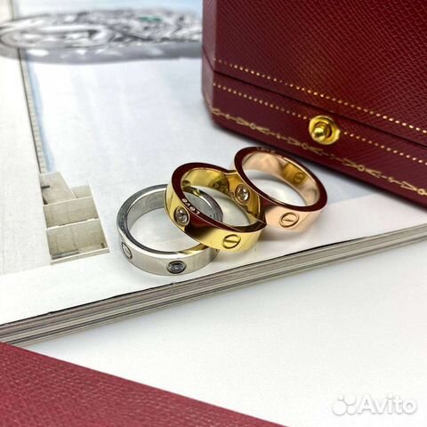 Кольцо Картье лав Cartier Love