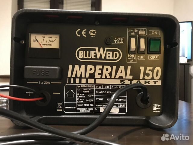 Зарядное устройство blueweld imperial 150 1400w