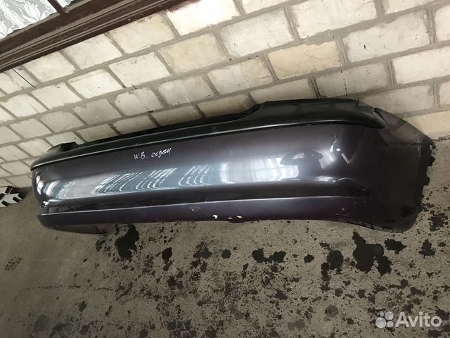 Задний бампер вектра с