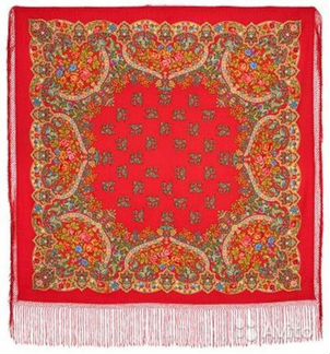 Павловопосадский платок шаль