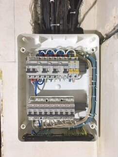 Услуги электрика монтаж