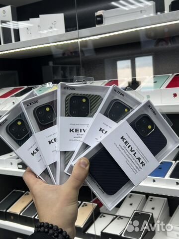 Кевларовые чехлы iPhone 14 Pro / 13 Pro