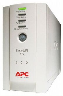 Резервный ибп APC Electric Back-UPS BK 500-RS