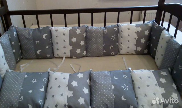 Бортики в детскую кроватку