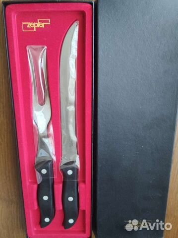 Набор нож и вилка для гриля zepter