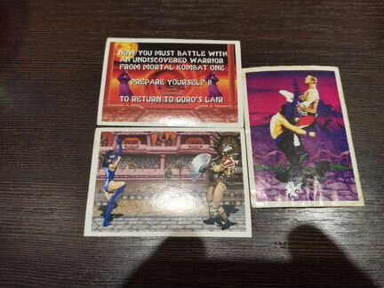 Наклейки Мортал Комбат 2