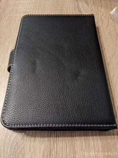 Чехол для планшета универсальный кожаный черный